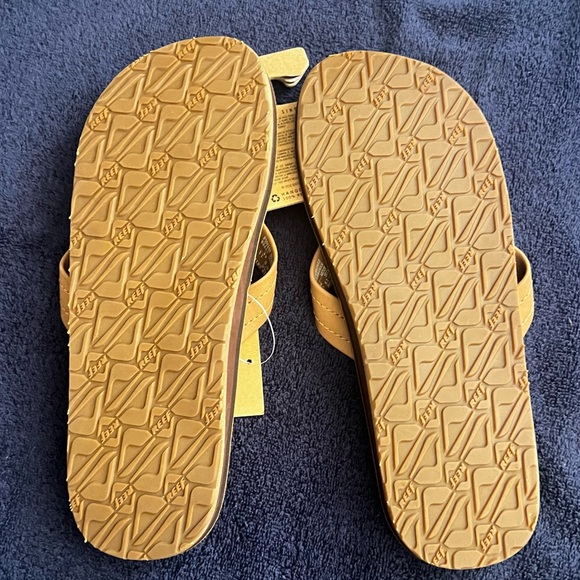 REEF Men's Flip Flop Sandals Sz 11 brown - Picture 3 of 6